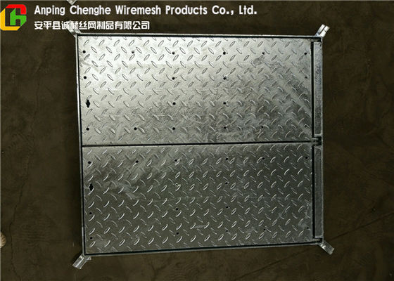 Galvanized Metal Driveway Drainage Grates , Hinge Stainless Steel Grates For Driveways